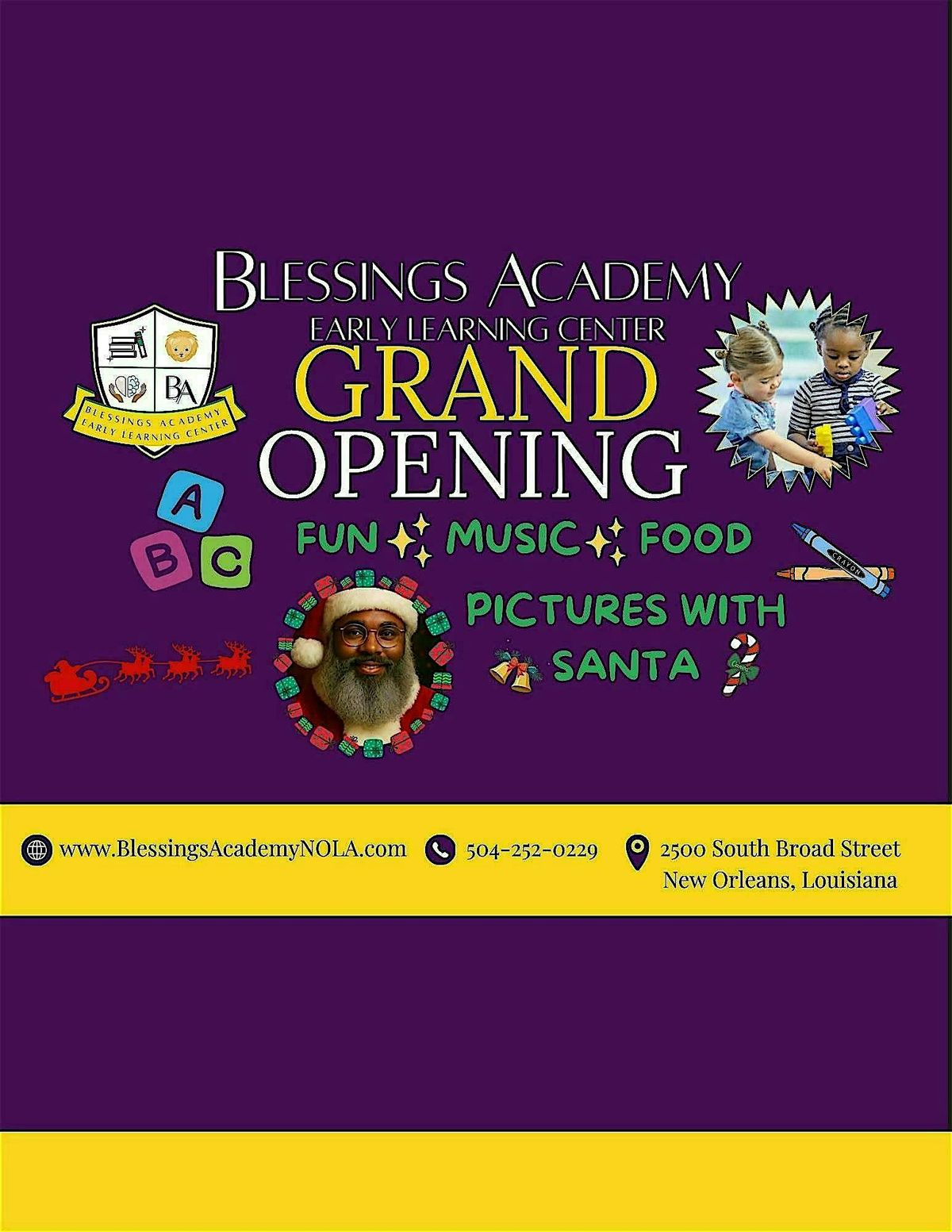 Blessings Academy Early Learning Center Grand Opening!