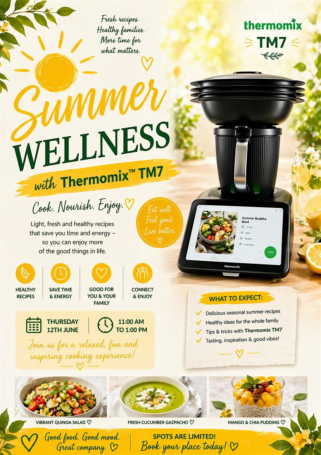 Summer Wellness  with Thermomix TM7