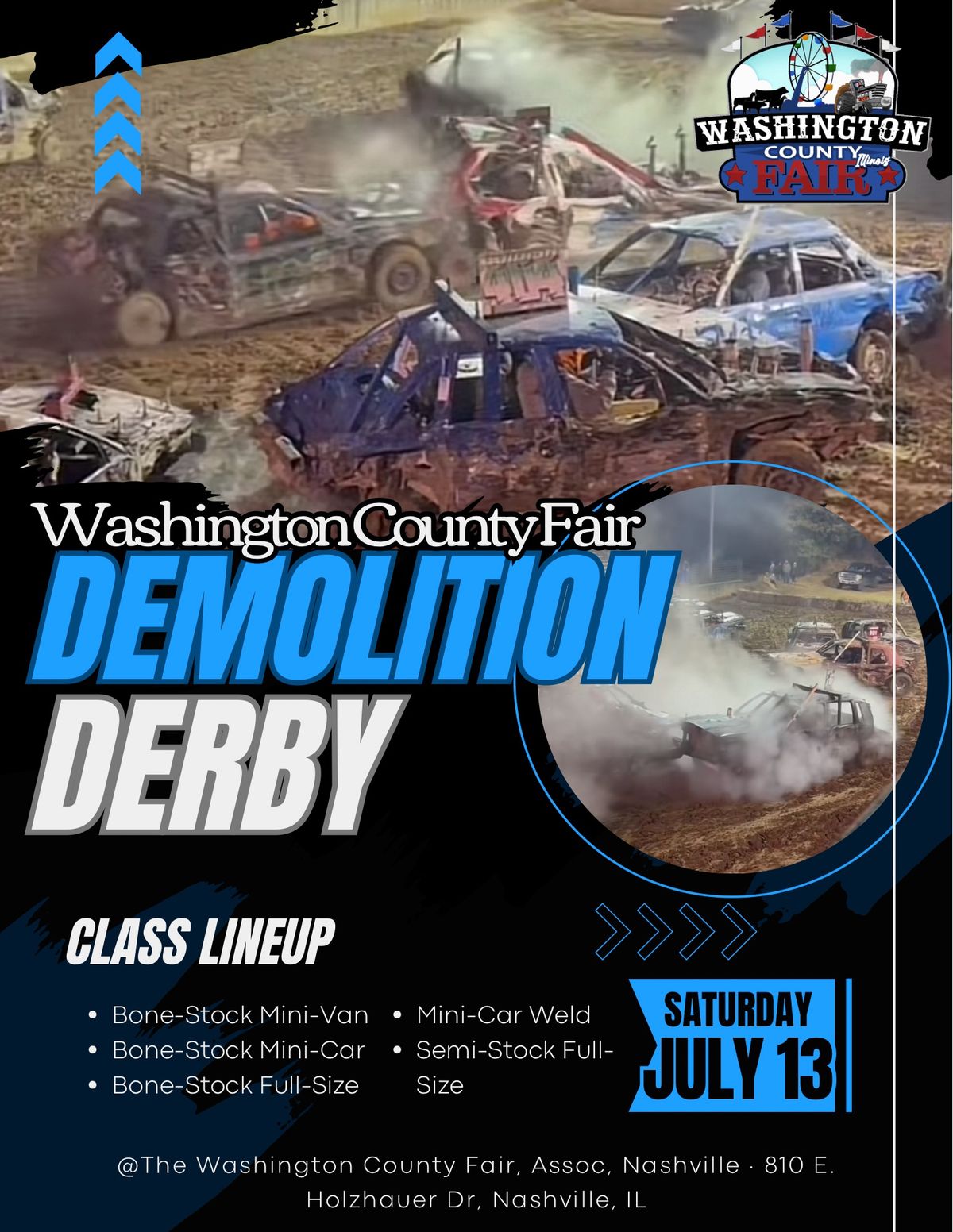 Washington County Fair Demolition Derby Washington County Fair Assoc