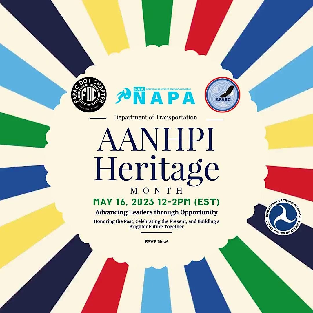 DOT AANHPI Heritage Month 1200 New Jersey Ave SE, Washington, DC