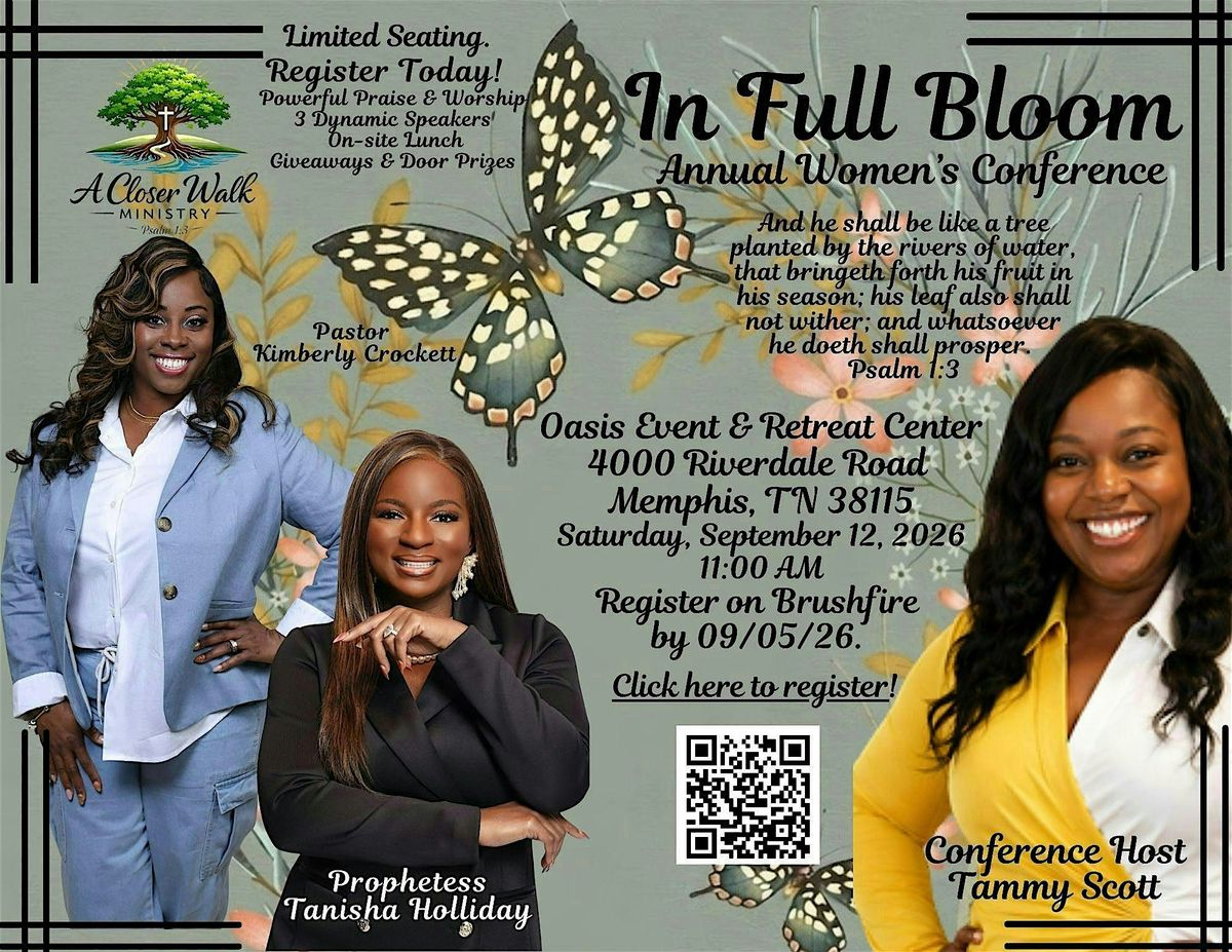 In Full Bloom 2026 Women's Conference