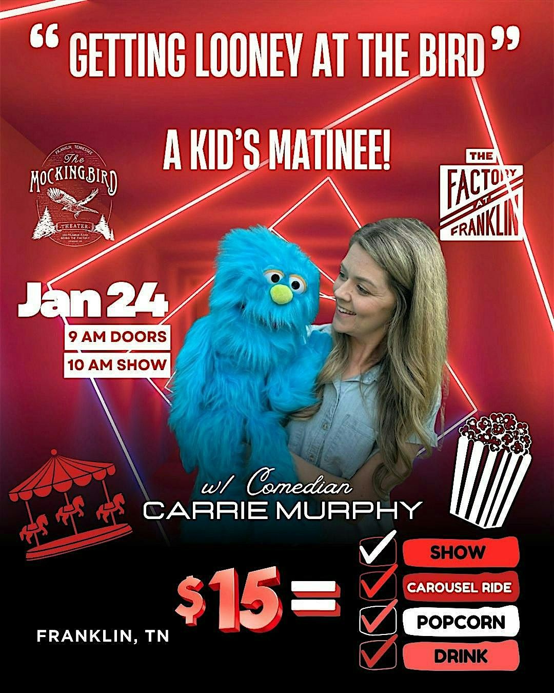 KIDS COMEDY SHOW! | Mockingbird Theatre @ Factory in Franklin