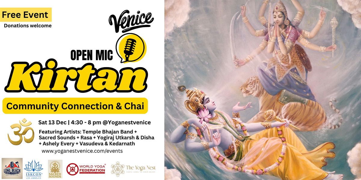 Kirtan + Open Mic