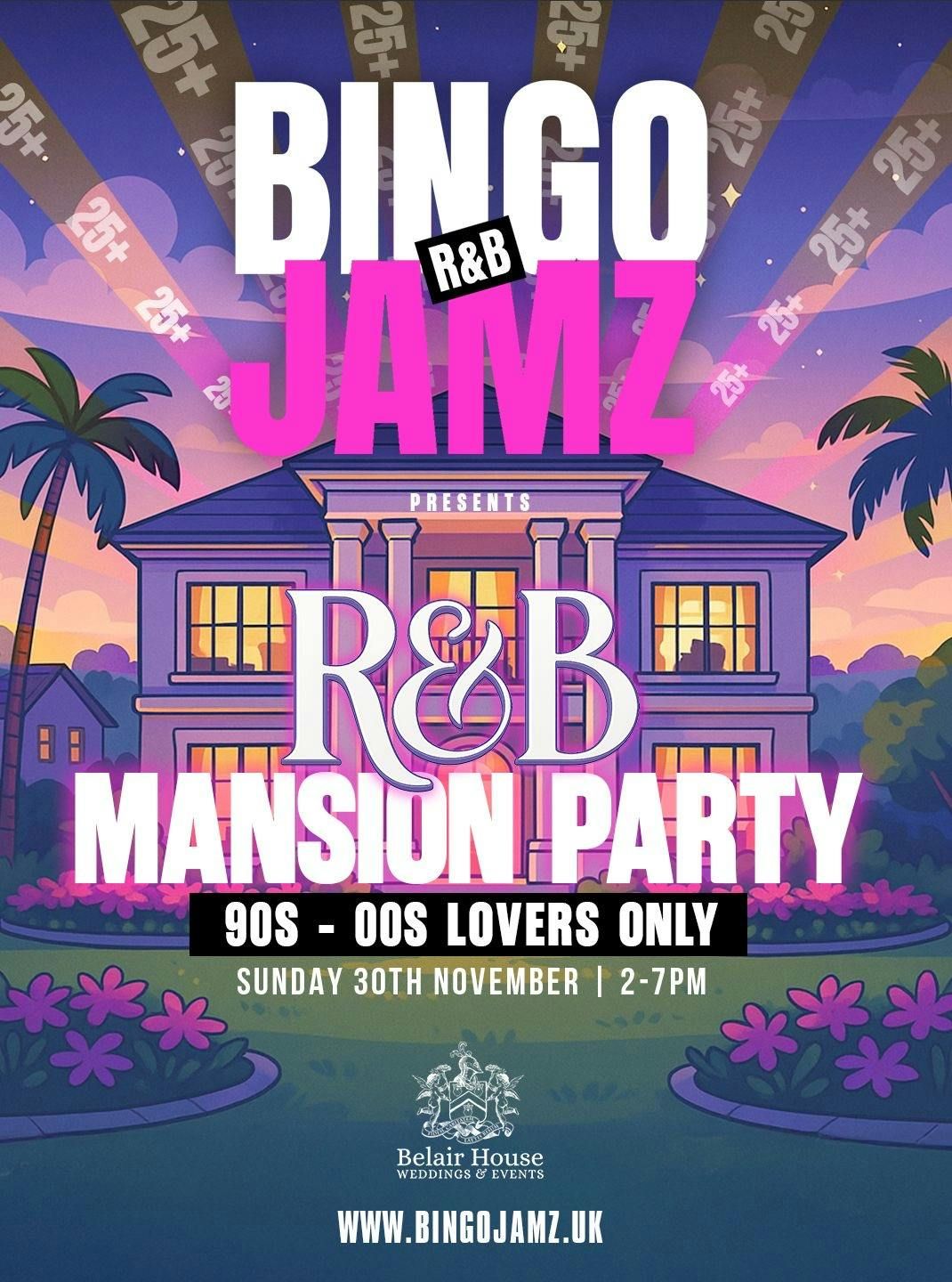 Bingo Jamz R&amp;B Mansion Party