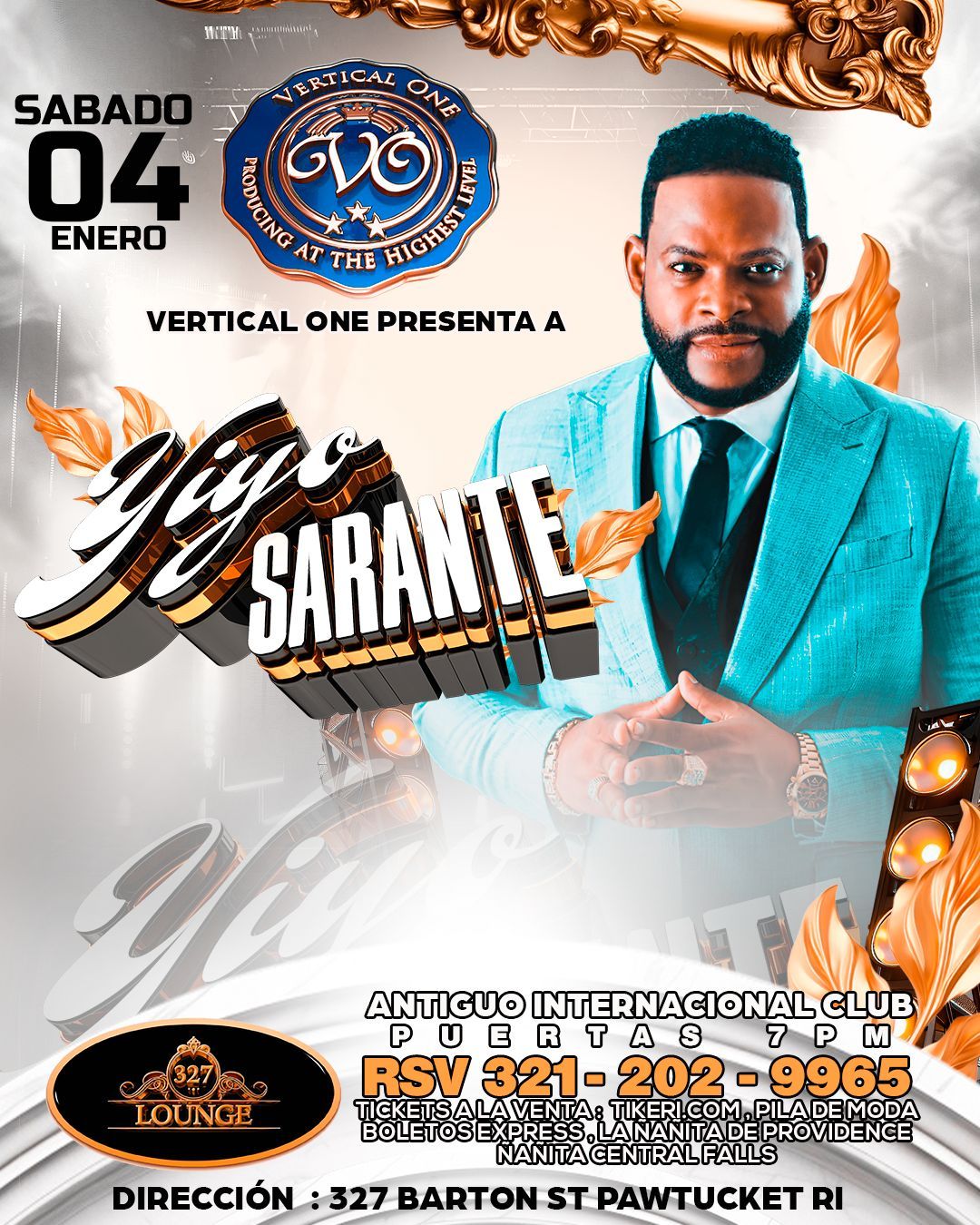 Yiyo Sarante at Ritz Theatre - NJ