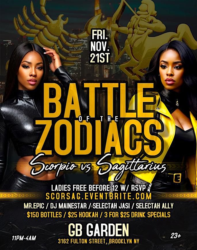 BATTLE OF THE ZODIACS: Scorpios vs Sagittarius