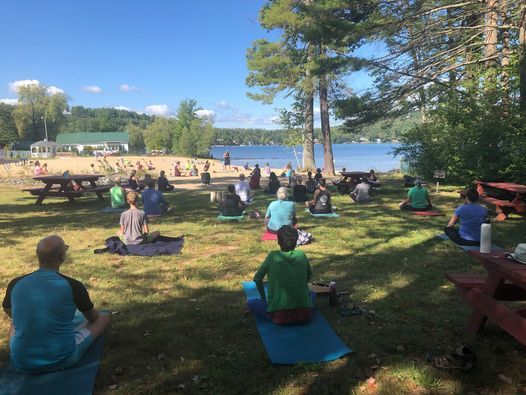 Yoga On The Beach