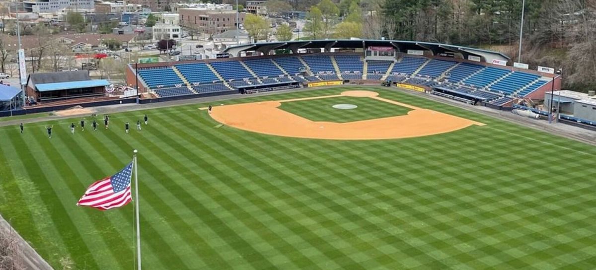 Parking Rome Emperors at Asheville Tourists