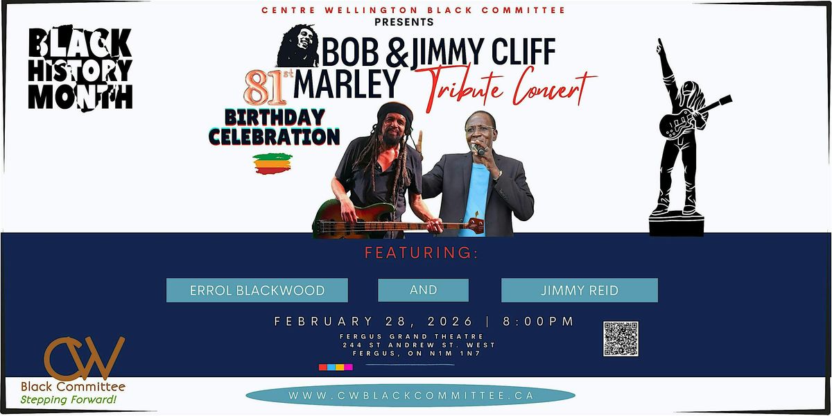 BOB MARLEY & JIMMY CLIFF TRIBUTE CONCERT