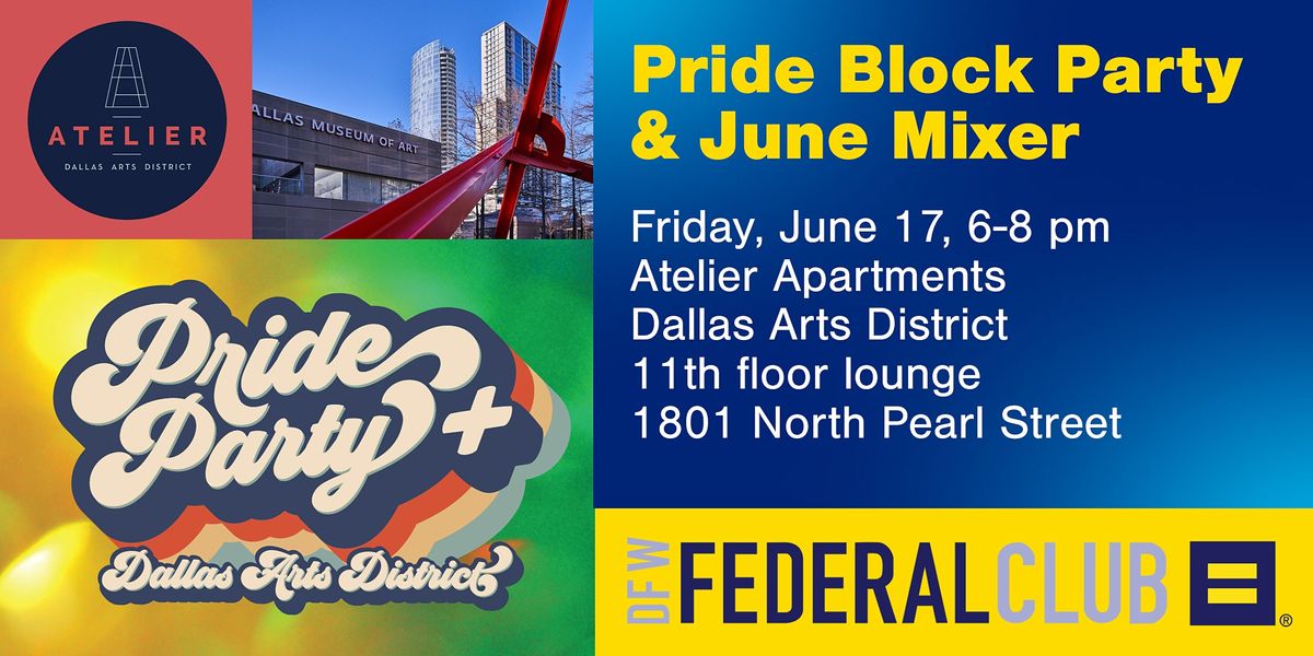 Hrc Federal Club June Mixer Atelier Apartments Dallas Tx June 17 22