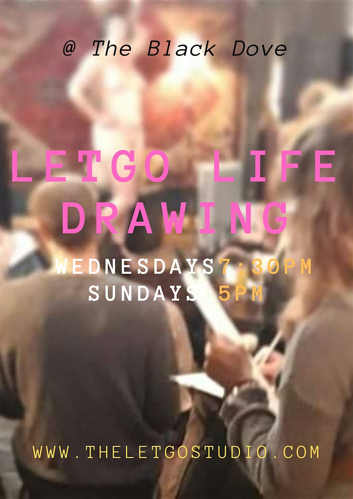 Mindful Life Draw - Black Dove - Wednesday 7:30pm - 9:30pm
