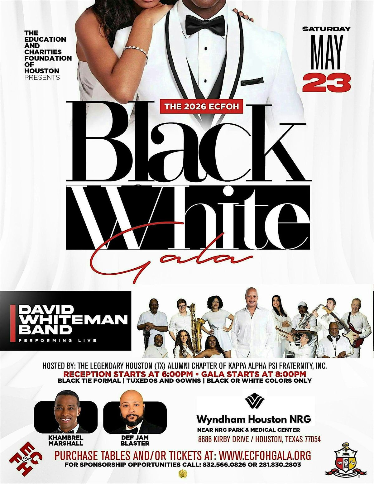 THE 2026 ECFOH BLACK AND WHITE GALA
