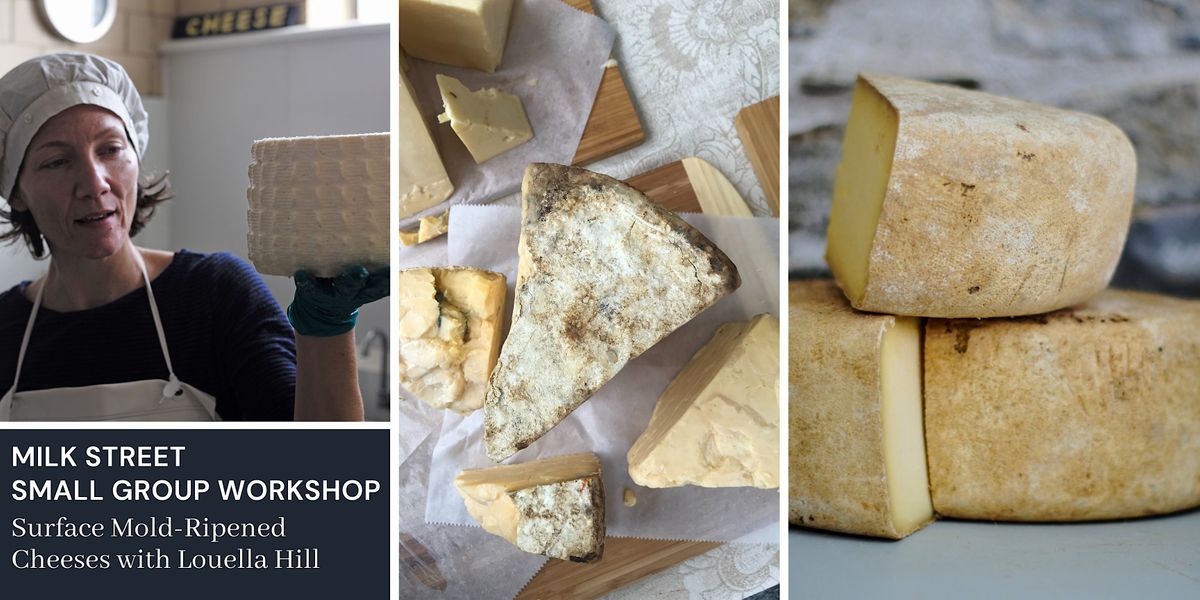 Small Group Workshop: Surface Mold-Ripened Cheeses with Louella Hill at ...