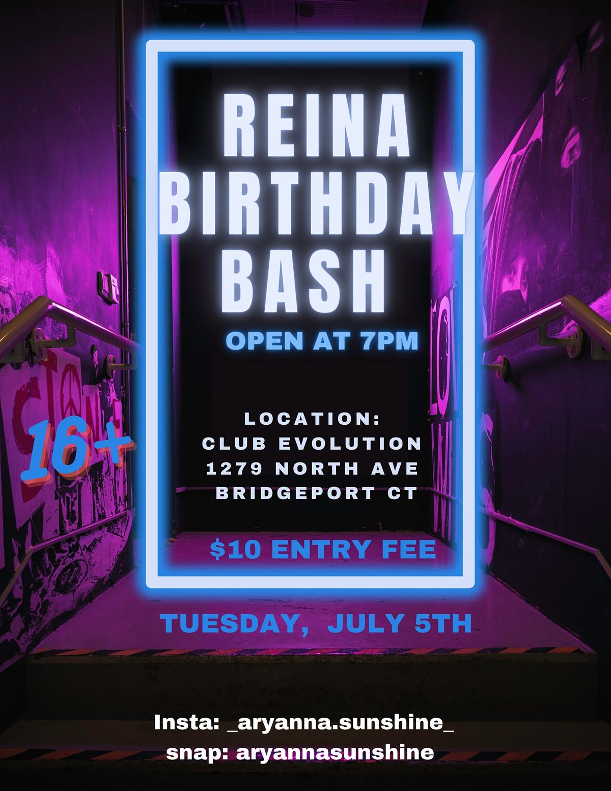 Reinas Birthday Bash 1279 North Ave Bridgeport Ct July 5 22