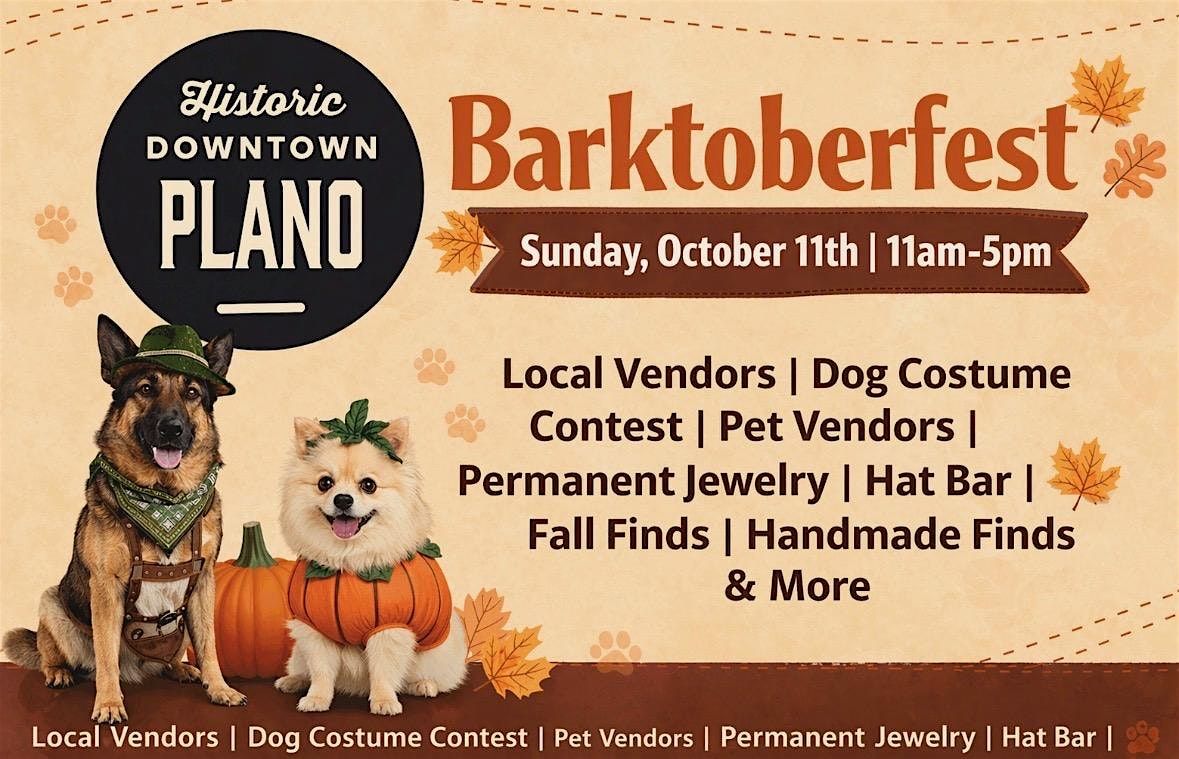 Downtown Plano Barktoberfest
