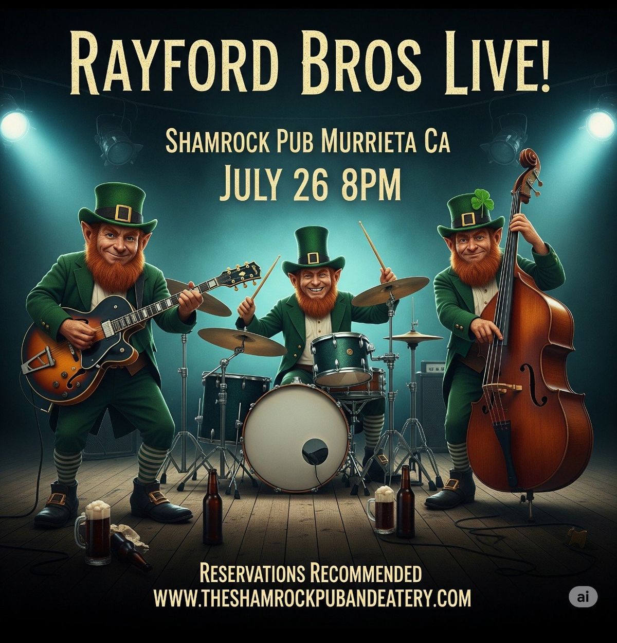 Shamrock Jazz Orchestra at Andiamo Celebrity Showroom