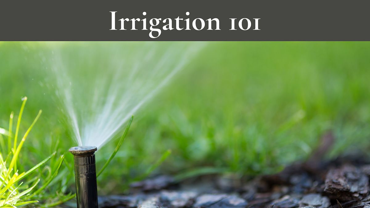 Irrigation 101 with Josh Richards | Fossil Creek Tree Farm Nursery and ...