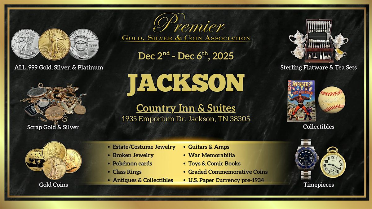 Jackson, TN FREE 5- Day Event