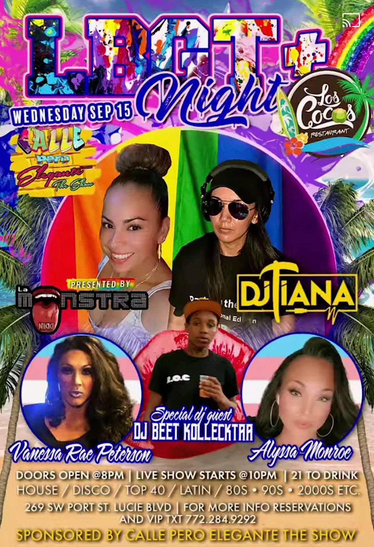 LGBTQ Night @ Los Cocos! | Los Cocos Bar/ Restaurant, Port St Lucie, FL ...