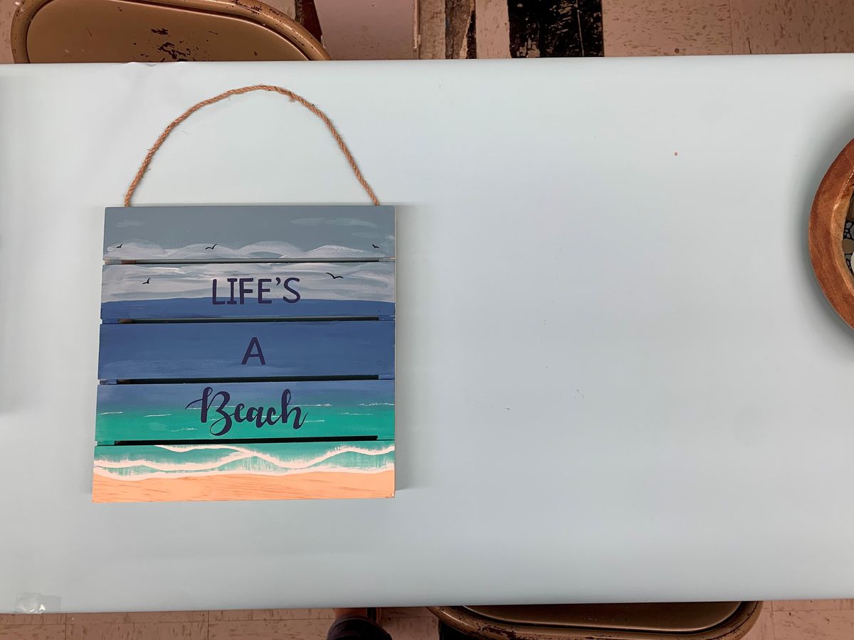 Lifes a Beach Enchanted Lake HouseMart Ben Franklin Crafts, Kailua
