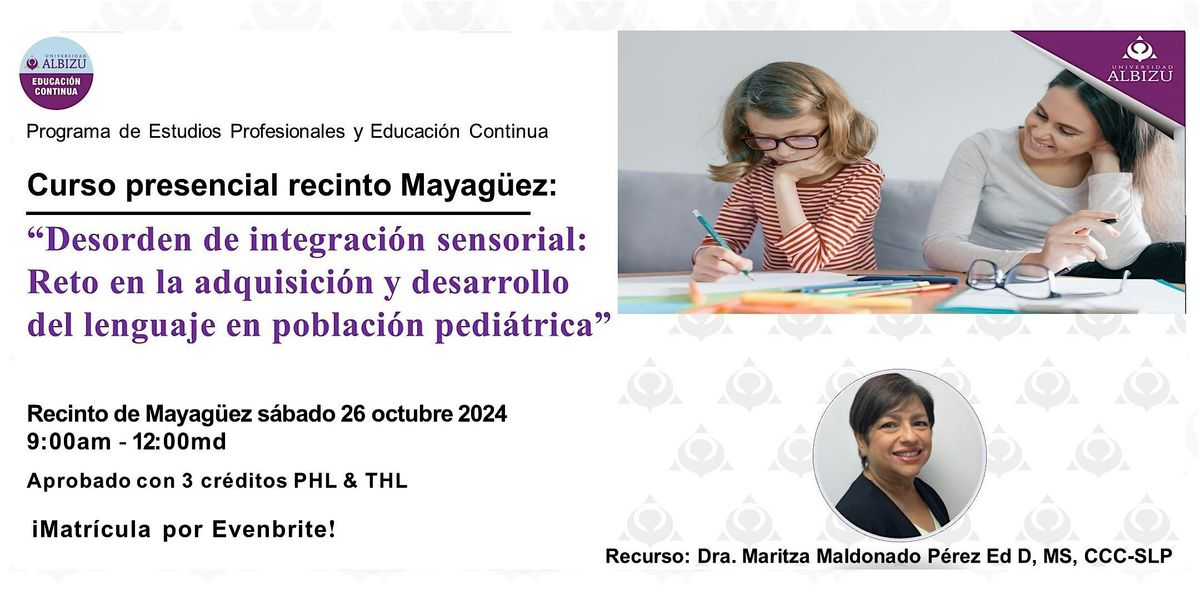 \u201cDesorden de integraci\u00f3n sensorial:...