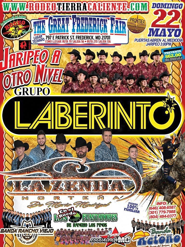 JARIPEO CON GRUPO LABERINTO & LA ZENDA NORTE\u00d1A MD