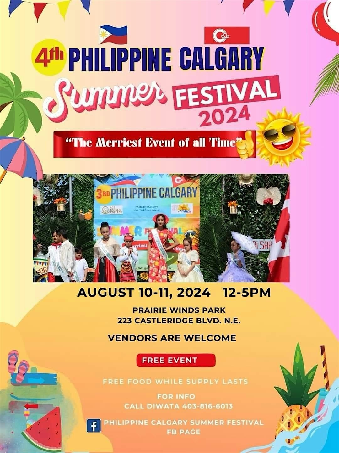 Philippine Calgary Summer Festival 2024 at Prairie Winds Park, Calgary ...
