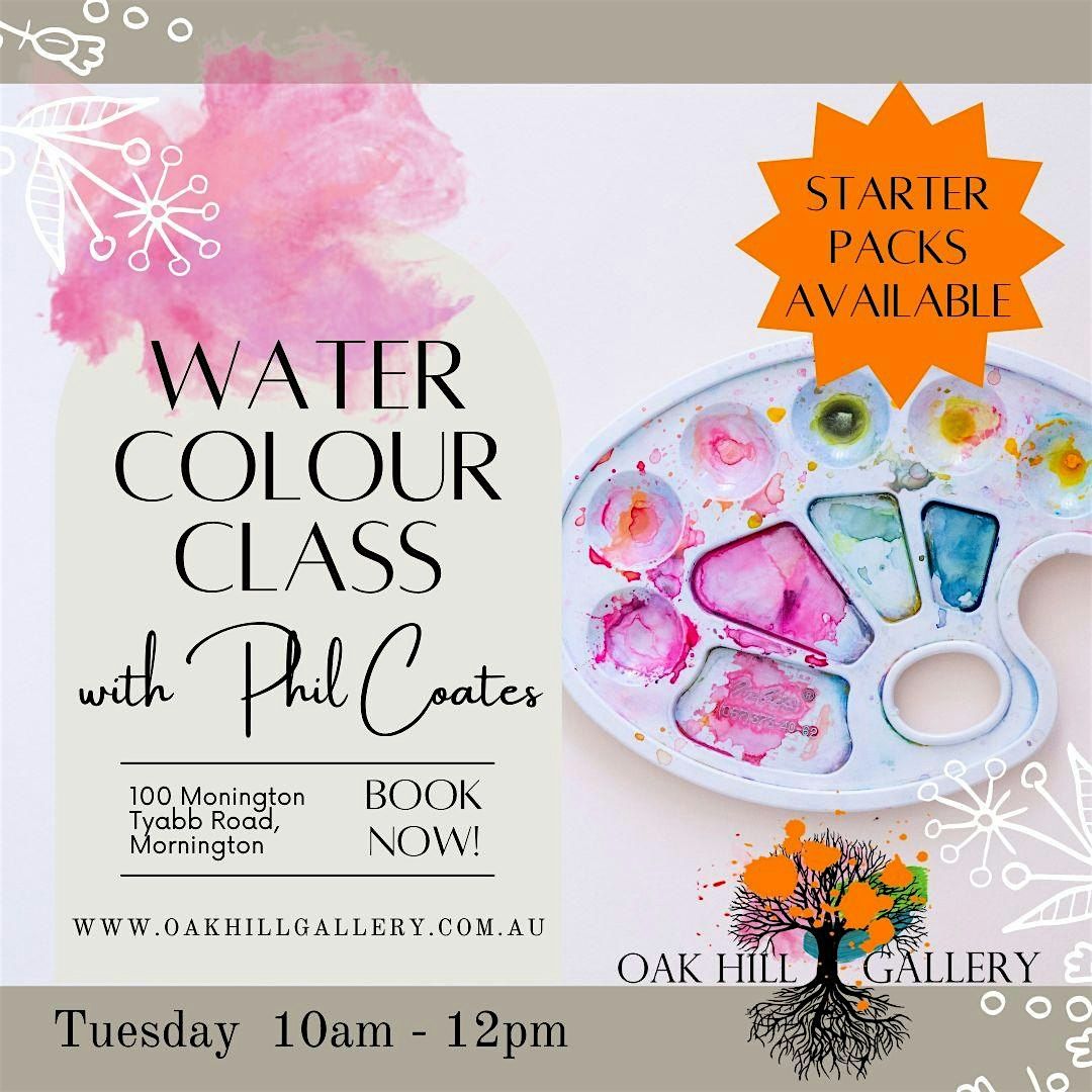 Watercolour Class with Phil Coates (Tuesdays)