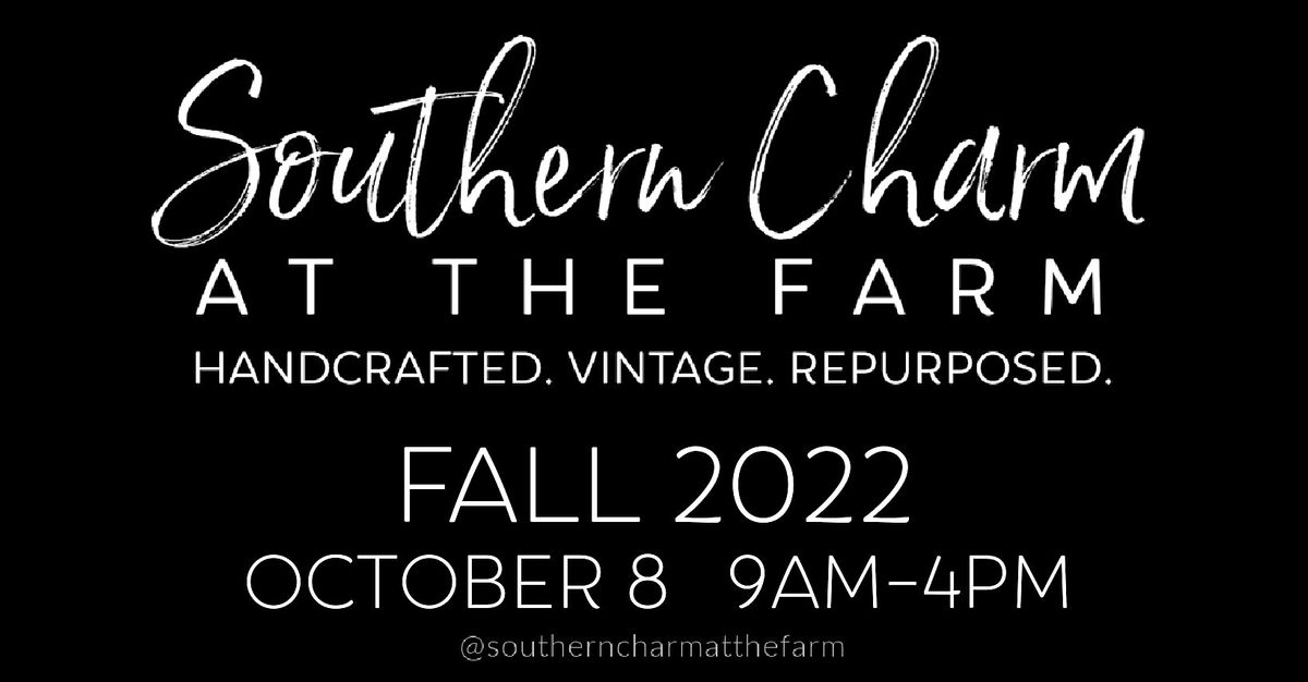 Southern Charm at the Farm Fall 2022 Tanglewood Park, Clemmons, NC