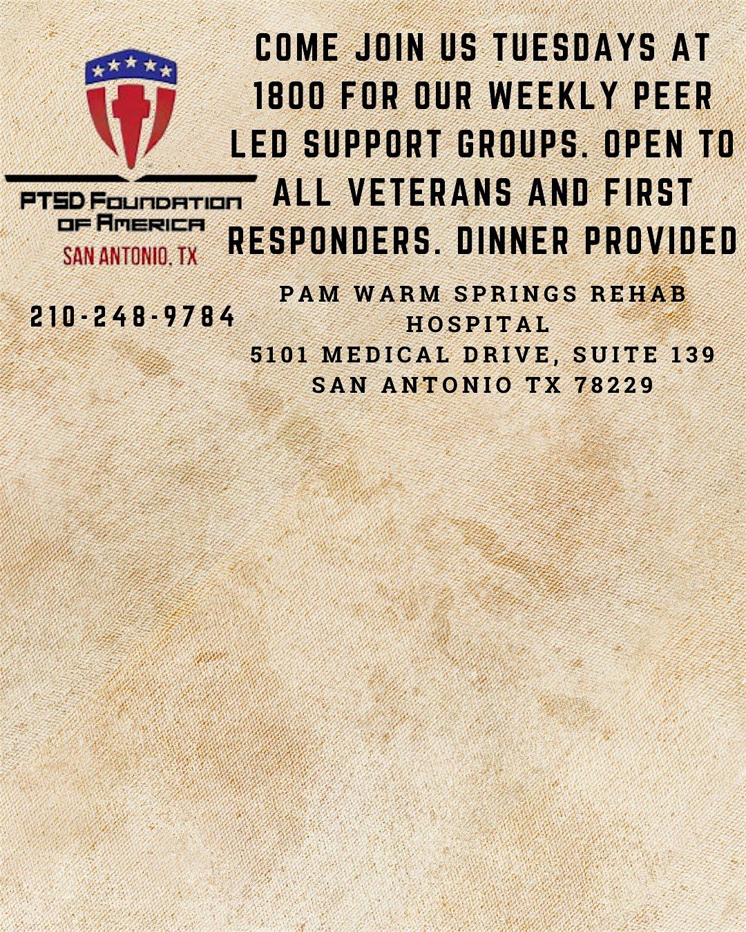Military Veteran\/ First Responder Support Group