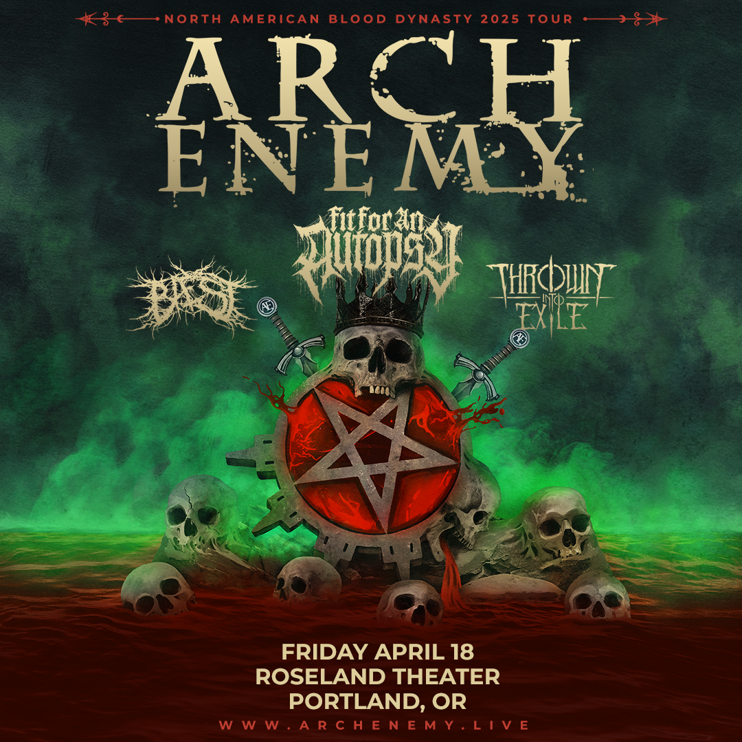 Arch Enemy at Wolverhampton Civic Hall