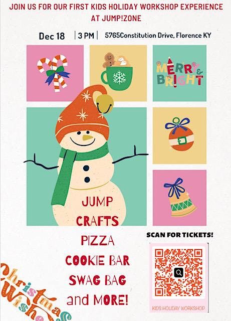 Jump into the Holidays - Kids Workshop Experience