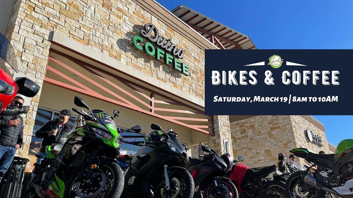 Bikes & Coffee March 2022 Duino Coffee, McKinney, TX March 19, 2022
