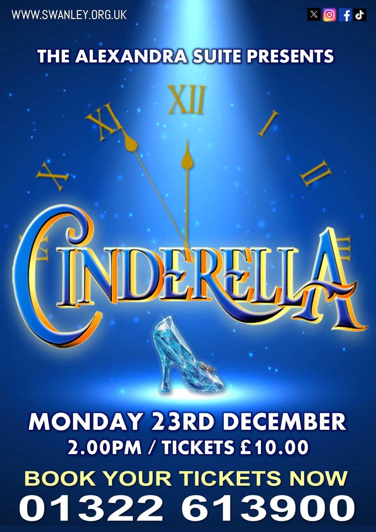 Cinderella Pantomime The Alexandra Suite, Bexley, EN December 23, 2024