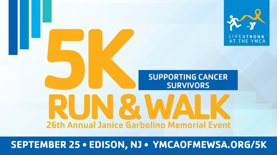 26th Annual 5K Run & Walk | Roosevelt Park, Woodbridge, NJ | September ...