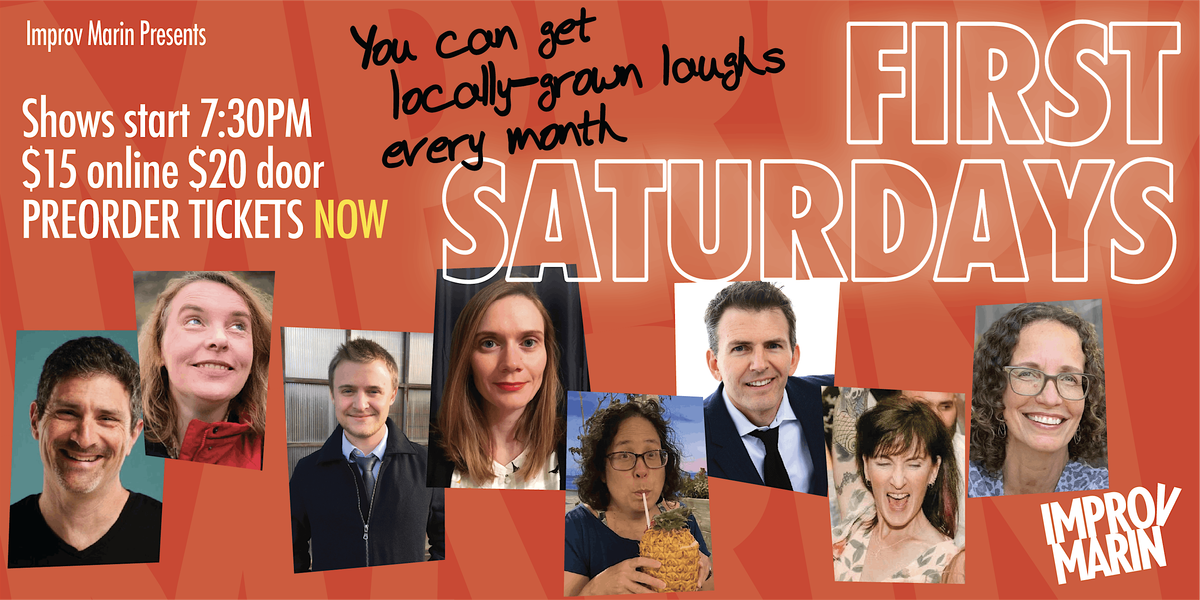 Improv Marin Presents First Saturdays!