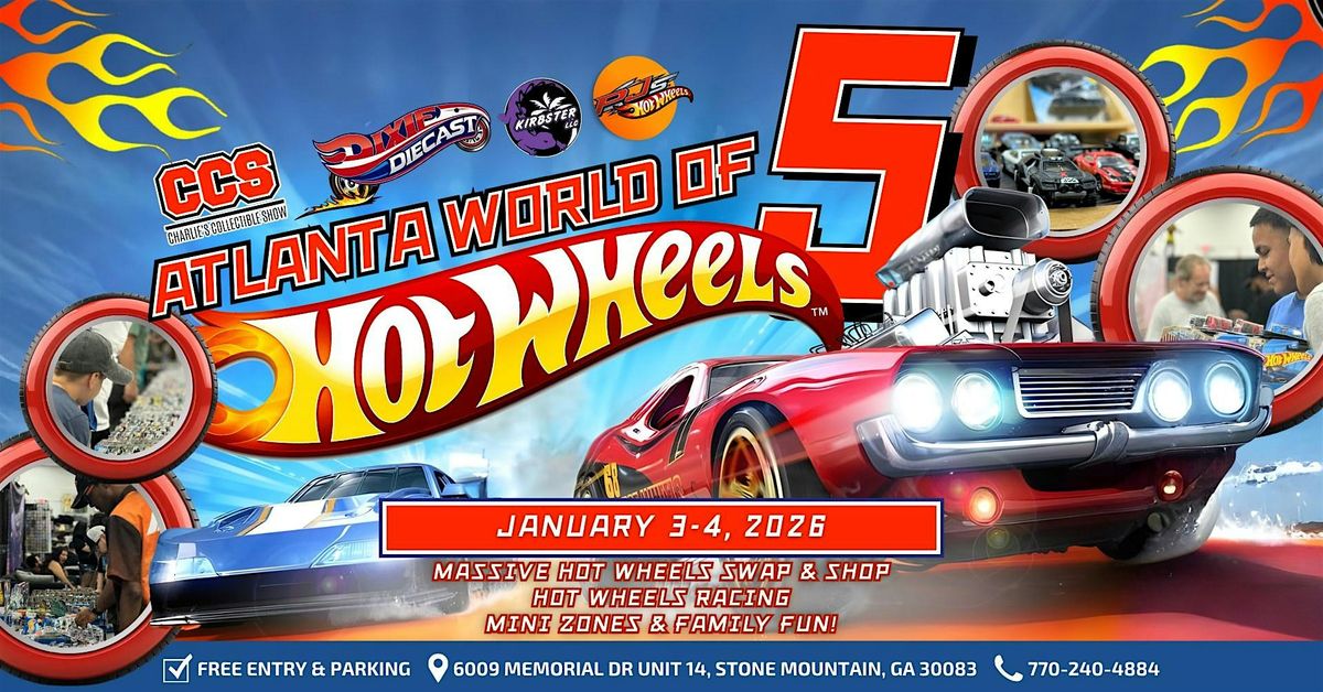 Atlanta World Of Hot Wheels V