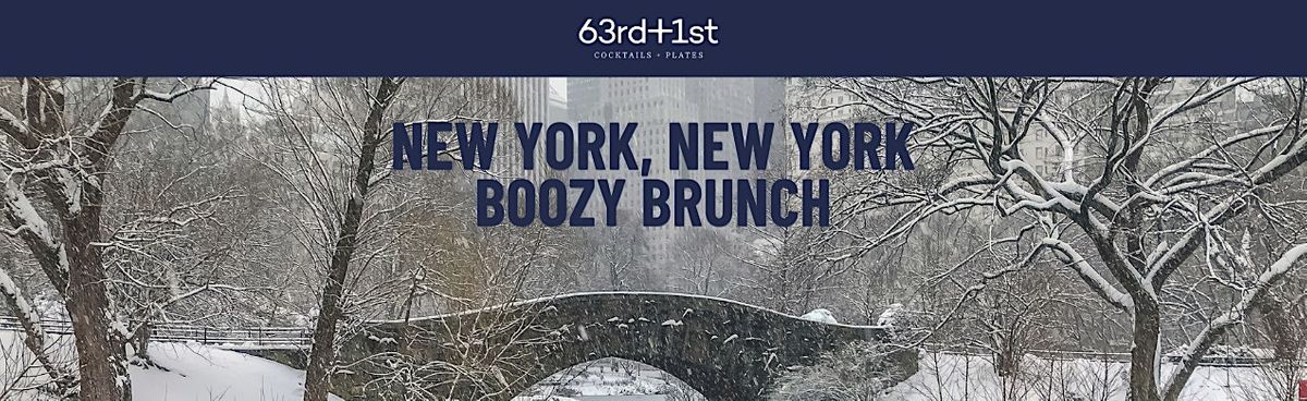 63rd+1st New York, New York Brunch - Glasgow
