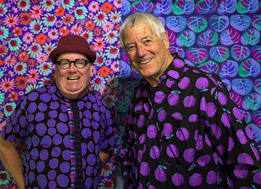 An Inspiring Talk with Kaffe Fassett and Brandon Mably