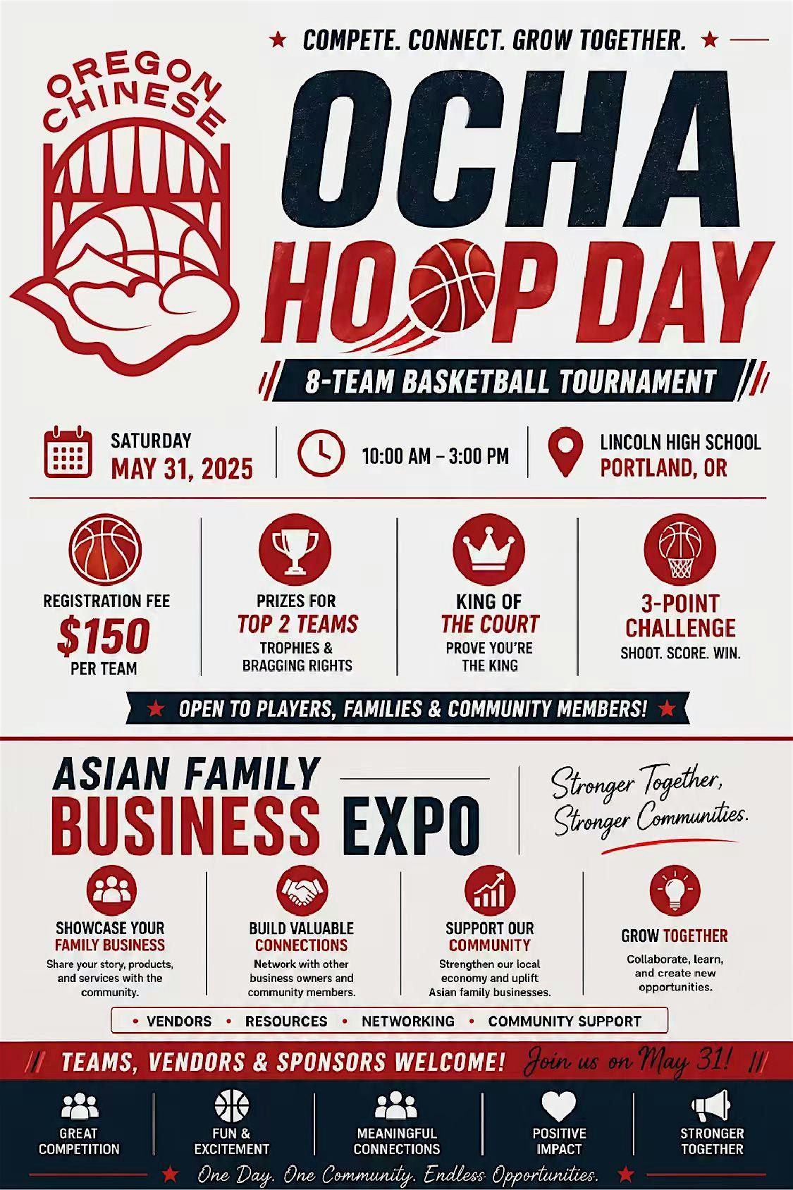 OCHA Hoop Day & Asian Business Expo