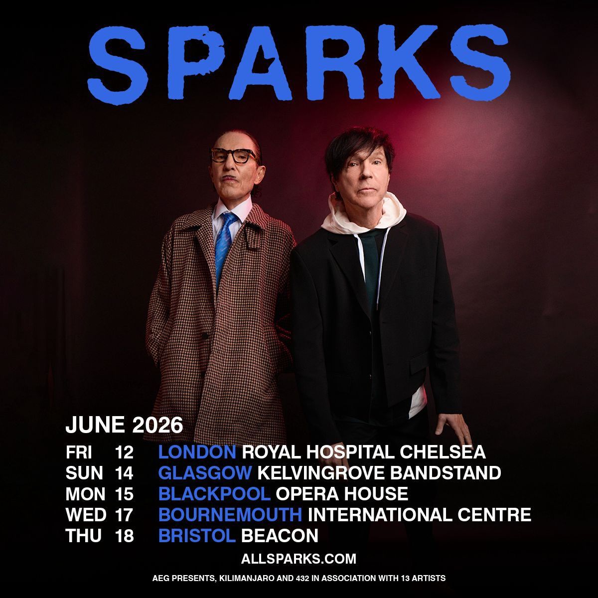 Sparks Bournemouth Tickets