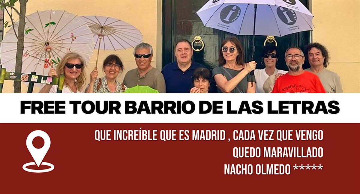 Free Tour Barrio de las Letras 17:00
