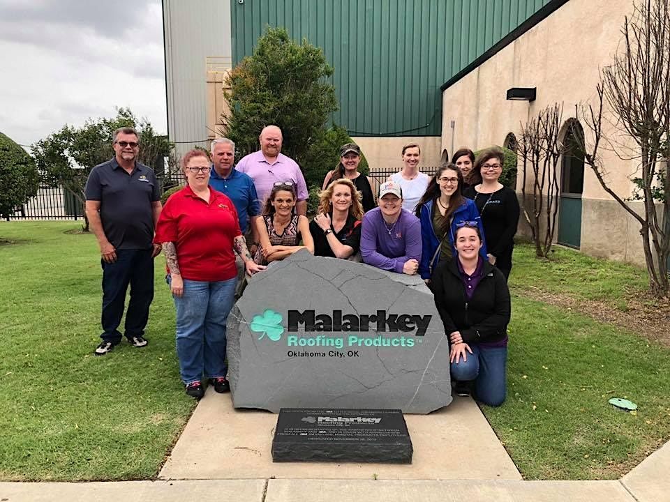 Malarkey Roofing Products Plant Tour with NWiR Oklahoma! Malarkey Roofing Products Oklahoma