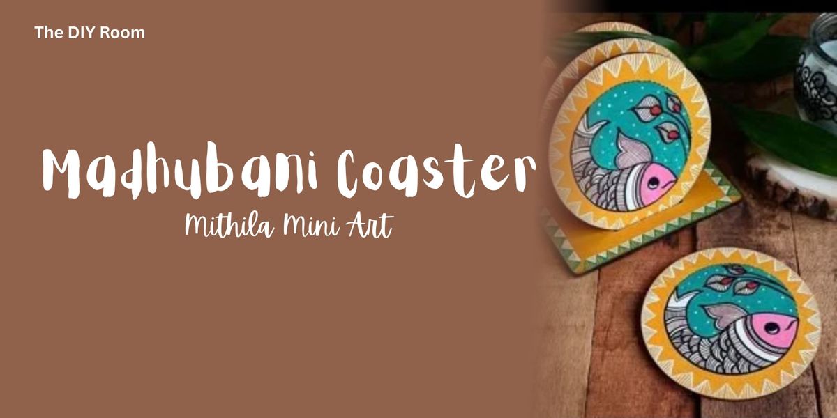Madhubani Coaster