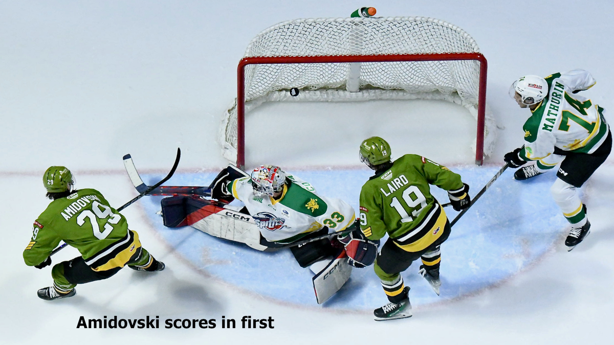 North Bay Battalion at Windsor Spitfires