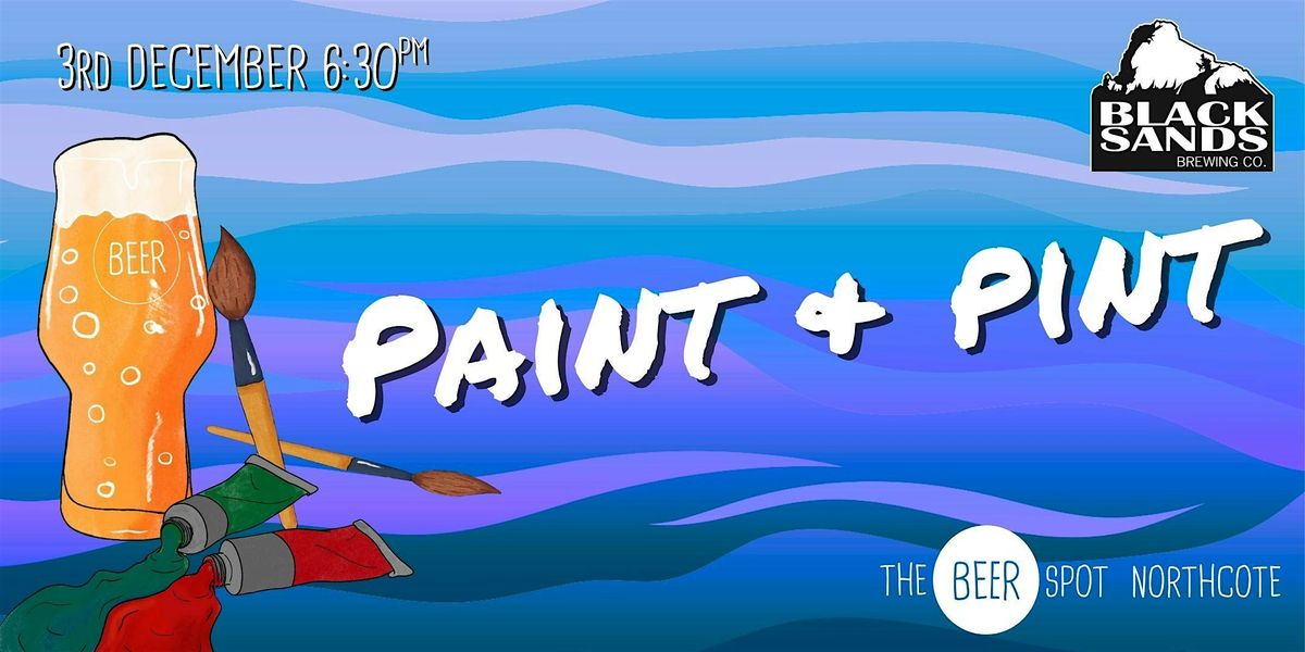 Paint & Pint with Black Sands Brewing