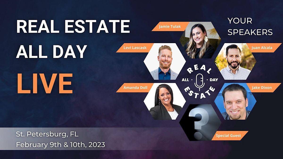 REAL ESTATE ALL DAY LIVE 2023 2201 1st Ave S, St. Petersburg, FL
