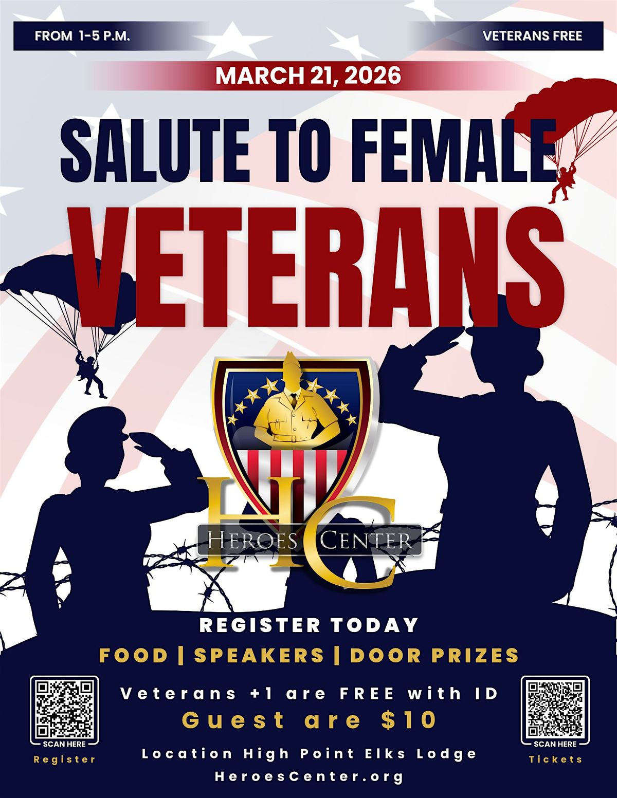 3rd Annual Salute to Female Veterans