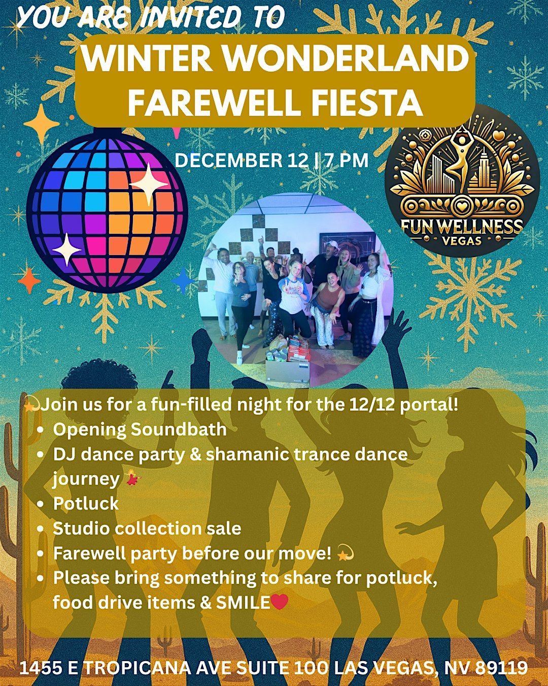 \u2728Fun Wellness Winter Wonderland Farewell FIESTA \u2728