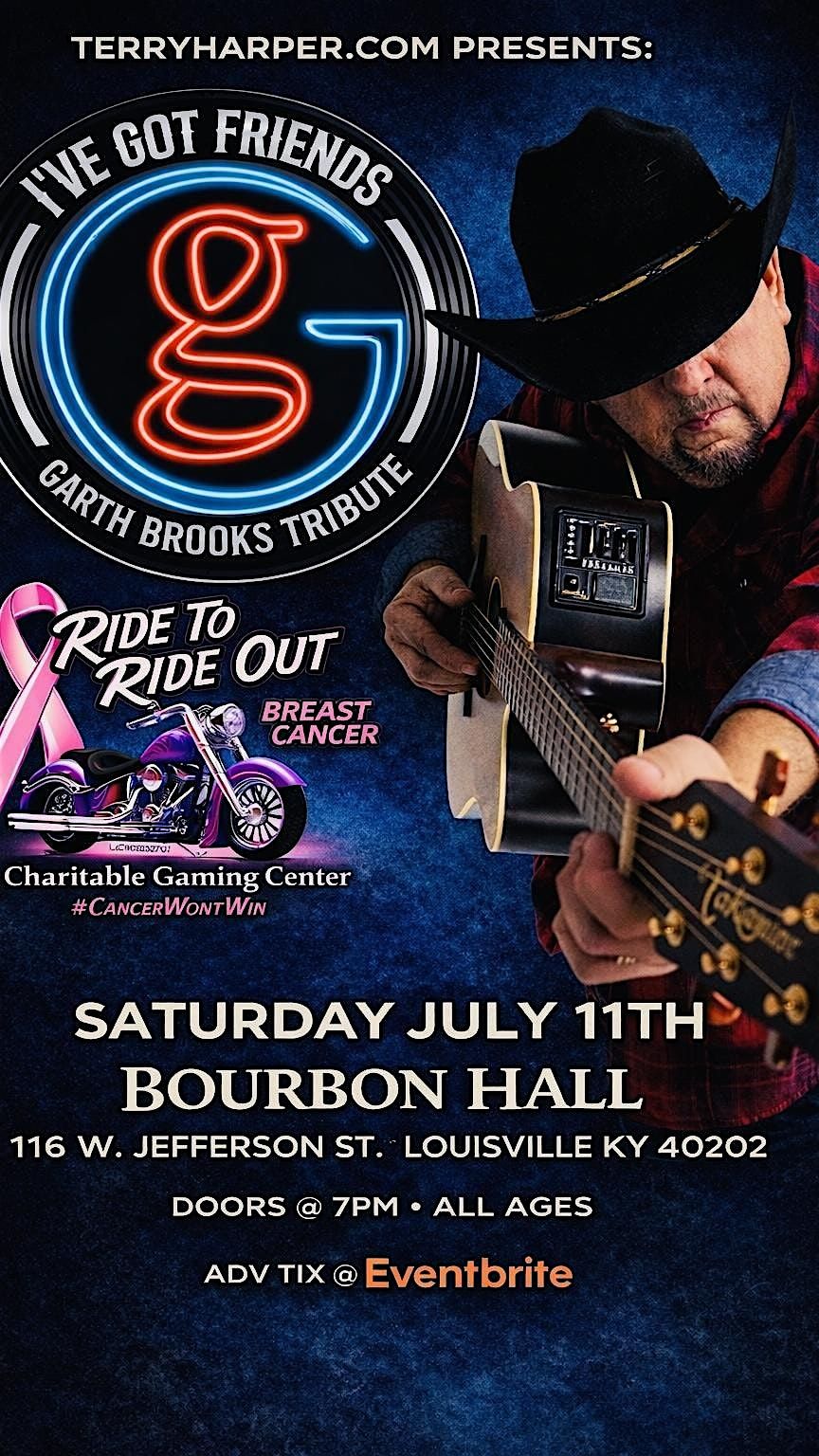 Charitable Gaming Center presents : I've Got Friends (Garth Brooks Tribute)